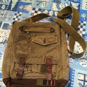 Triple Five Soul Canvas Crossbody book bag